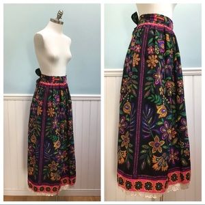 Vintage Ellen Tracy Folk Skirt